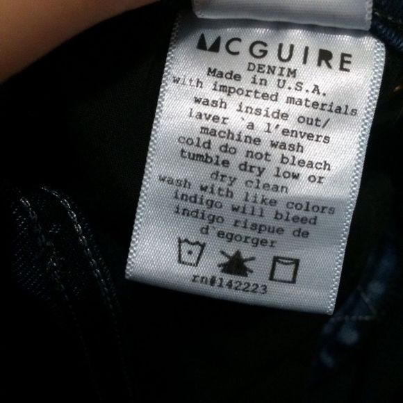 McGuire High Rise Newton Stretch Skinny Jeans - Picture 7 of 7